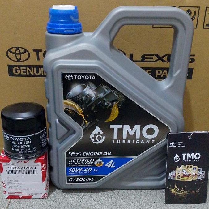 Bnr Paket  Tmo 10W - 40 + Filter Oli Avanza Xenia Calya Agya Sigra,Pelumas Mesin Mobil Mesin Car