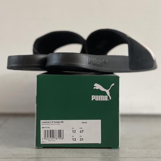 New  PUMA LEADCAT 2.0 SUEDE OG SENDAL SANDAL SIZE 47 48 BESAR BIG JUMBO ORI