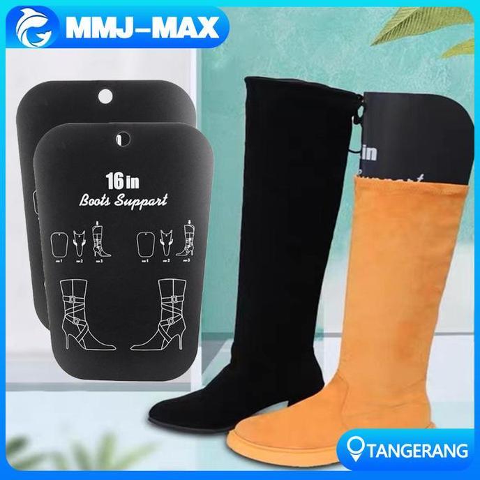 CLUCK 1Pasang Shaper Stand Sisipan Bentuk Boot/Keep Boots Bentuk Tabung