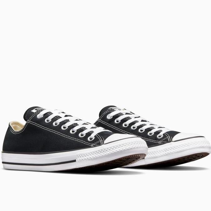 New  Sepatu Sneakers Converse CT All Star Ox Black White Original M9166C