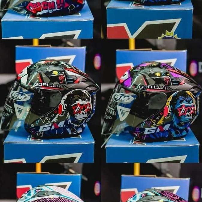 DR316 - HELM GM KING FIGHTER MOTIF ORIGINAL - HELM GM