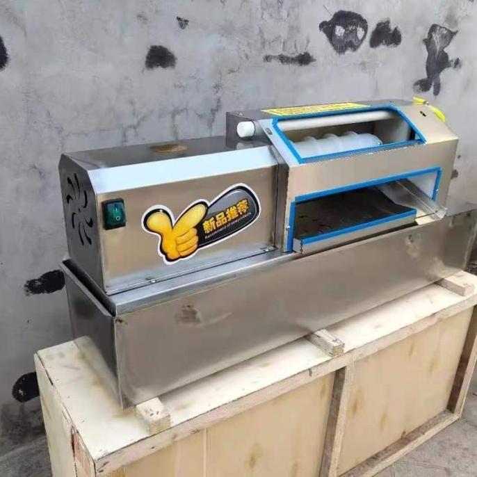 NANA Mesin pengupas telur rebus otomatis, mesin pembuat pemecah telur