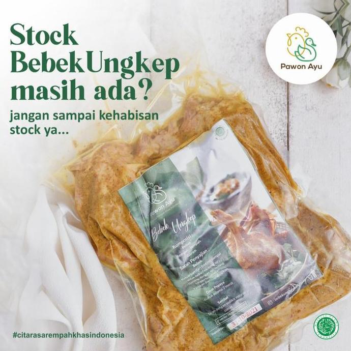 ready bebek ungkep pawon ayu