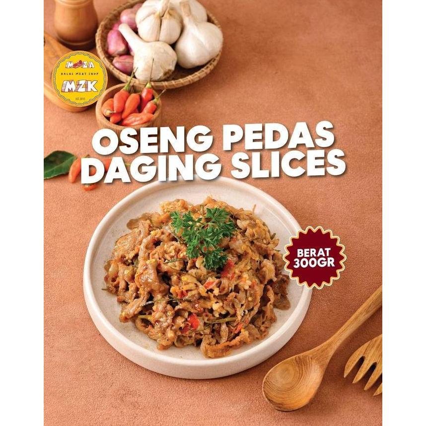 ready Oseng Pedas beef slices moza
