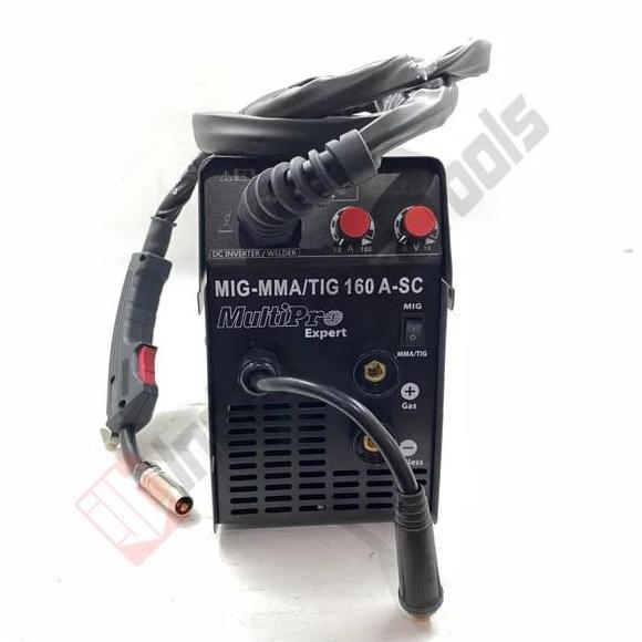 Promo Multipro Mig-Mma-Tig 160 A-Sc Mesin Las Argon Co2 Tanpa Gas Flux Co Cod