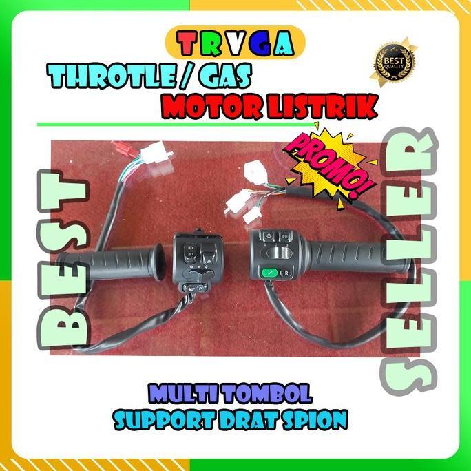 THROTTLE /GAS MOTOR LISTRIK MULTI TOMBOL ORIGINAL DAN TERPERCAYA