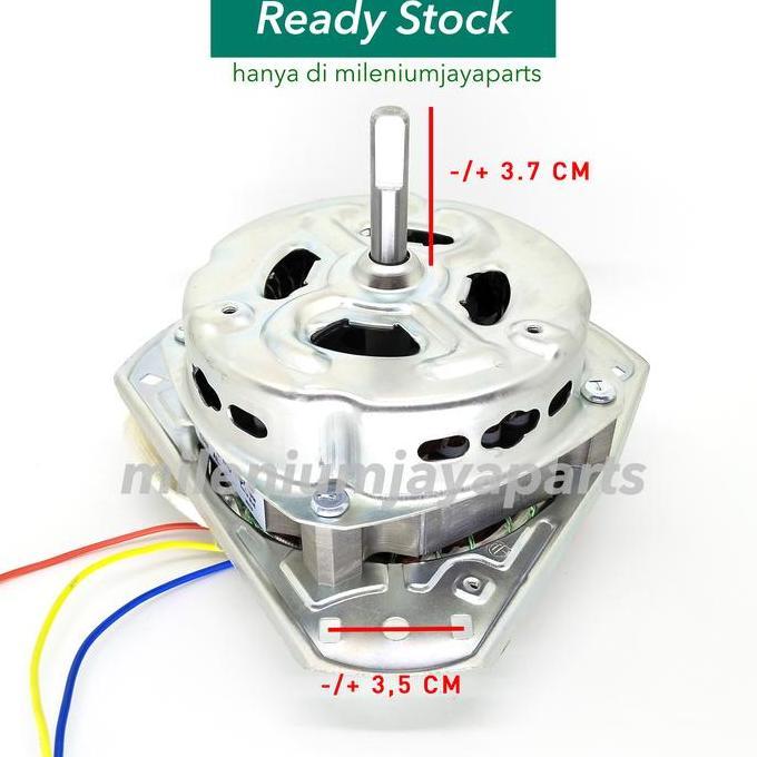 DINAMO PENGERING MESIN CUCI SANYO AQUA / MOTOR SPIN UMUM KAKI 3 ORIGINAL DAN TERPERCAYA