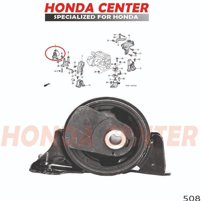 engine mounting kanan accord vti vtil 1998 1999 2000 2001 2002 manual