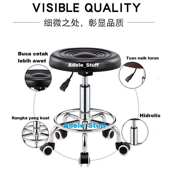 Kursi putar / kursi kantor / kursi hidrolis / kursi putar bulat IMPORT