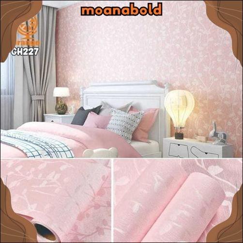 Gercep Wallpaper Dinding Pink Wallpaper Dinding Ruang Tamu Wallpaper Kamar Tidur Wallpaper Dinding A