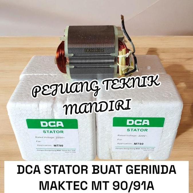 EXAMINER DCA STATOR / RUMAH ARMATURE MAKTEC MT90 / MT 90 / STATOR BUAT GERINDA MAKTEC MT90 MT 90