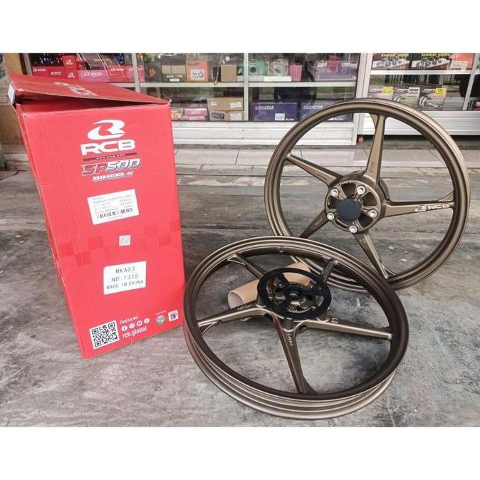 DAIKAKU [READY] Velg RCB Ori100% SP500 Palang 5 Mx King 160 185 Ring 17 Dan 185 250 Ring 17 Black Br