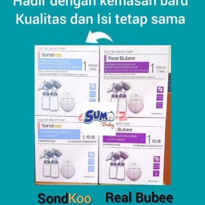 Pompa Asi Bayi Elektrik Real Bubee Double Pumppumping Asi Bayi Ganda