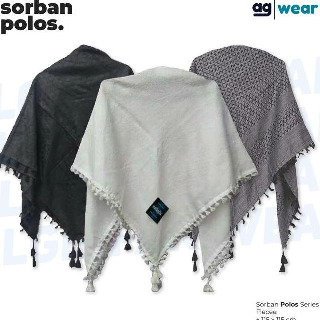 Sorban Polos Sorban Arab Sorban Palestina Sorban Segi Empat