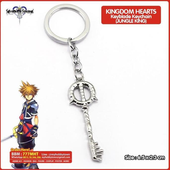 Gantungan Kunci Anime Game Kingdom Hearts : Keyblade Jungle King