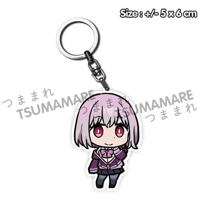 Gantungan Kunci Acrylic SSS Gridman : Akane Shinjo