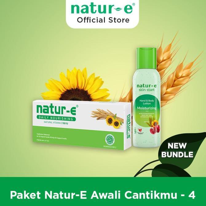 Natur-E Paket Awali Cantikmu - 4 - Paket Skincare & Vitamin