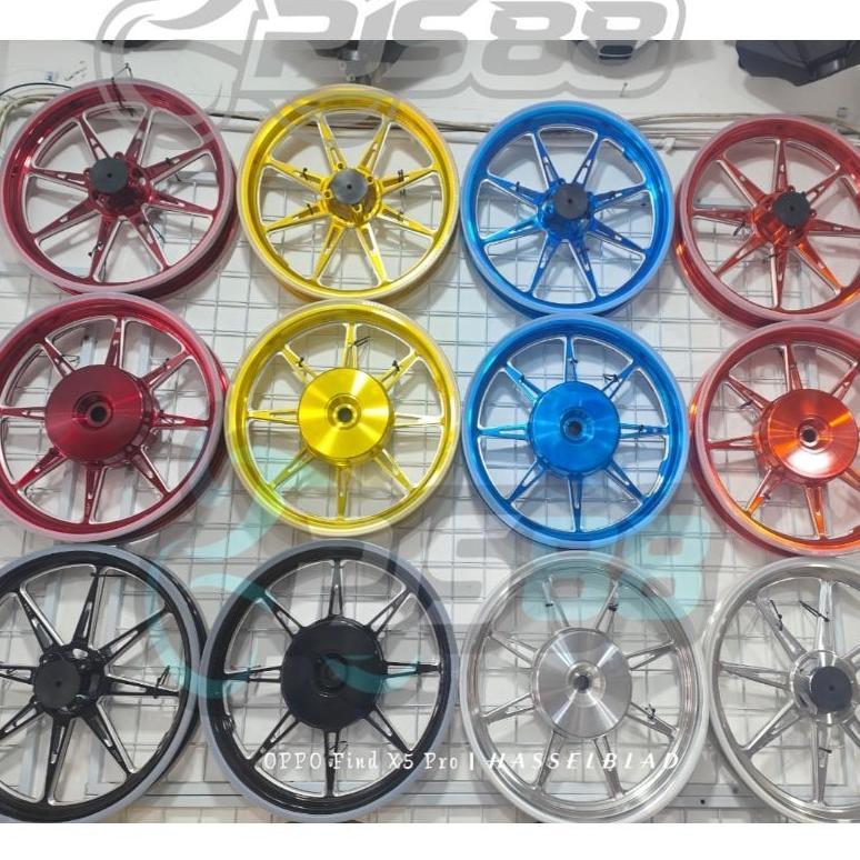New Produk Velg Racing Ktc Cnc  Palang 8 Two Tone Vario 125 Vario 150 / Pelek Racing Ktc Vario 150 V