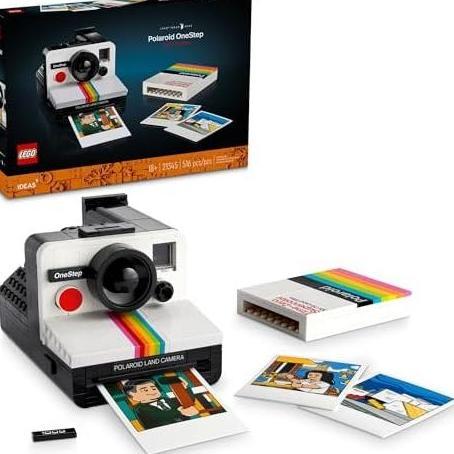 Ideas Polaroid OneStep SX-70 Building Set for Adults - Vintage Polaroid Model DIY