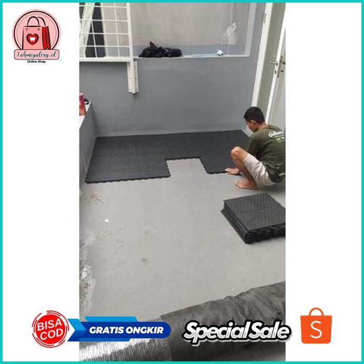 gha-68 Drainase sell alas rumput sintetis 1 meter x 1 meter tebal 1,5 cm Viral