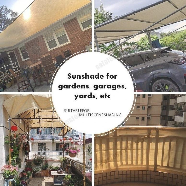 Aris A Beng Paranet 95% Anti Uv - Tabir Surya Coklat, Jaring Kebun, Jaring Rumput, Shade Net Greenho