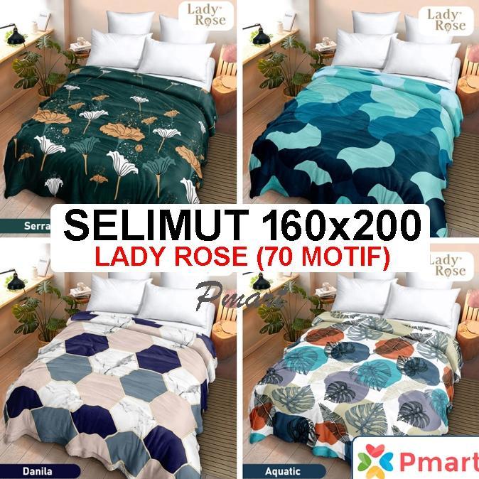 Selimut Lady Rose 160X200 / Lady Rose Selimut / Blanket Lady Rose