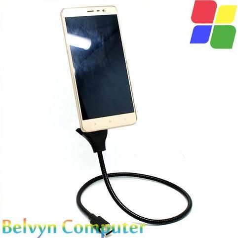 Smartphone Lazy Pod dengan Charger USB Type C - Kabel Data Cas HP