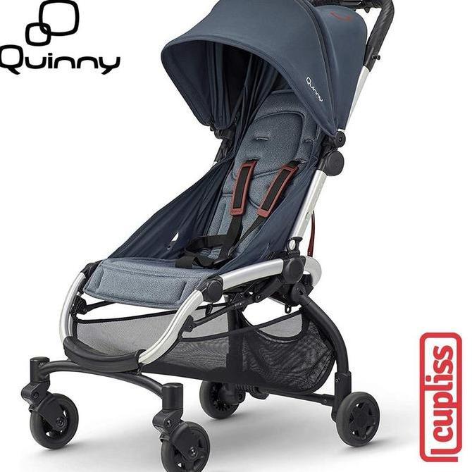 Quinny Stroller Folded 125036 LDN London Graphite Twist Lipat