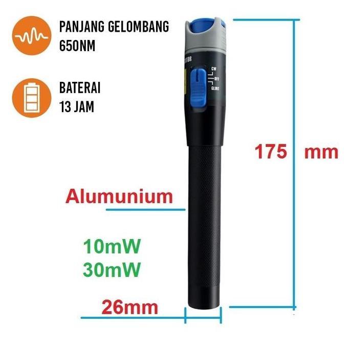 Visual Fault Locator VFL FO Optik Senter Optik laser kabel Fiber Optic