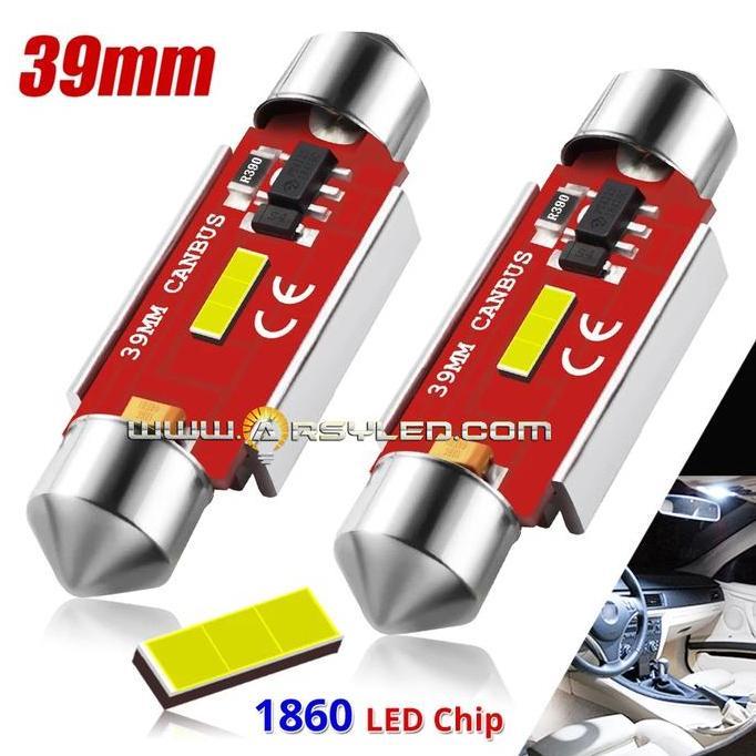 Lampu Led Plafon Mobil Kabin 39 mm chipset XL7 all new Ertiga Belakang