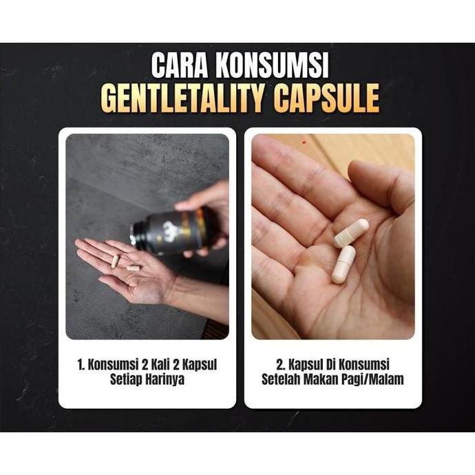 GENTLETALITY - Kapsul Suplement Harian Membantu Meningkatkan Stamina