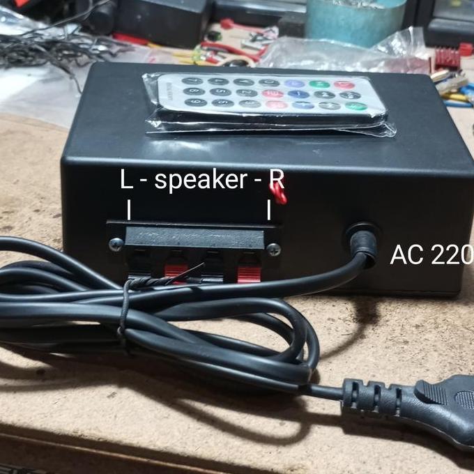 POWER MINI AMPLIFIER CLASS D+MP3 BLUETOOTH+TONE CONTROL