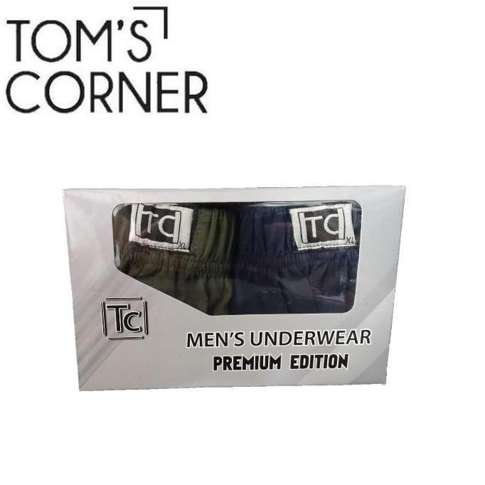 Promo ISI 2 Celana boxer pria | celana dalam laki | tidur | jumbo big size Diskon