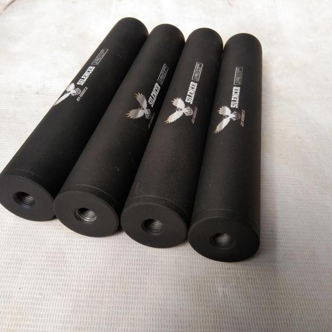 Peredam Pcp Silencer/ J1 Pro Super Senyap Od 38 Hitam Doff Terbaru Kualitas Terbaik Harga Termurah
