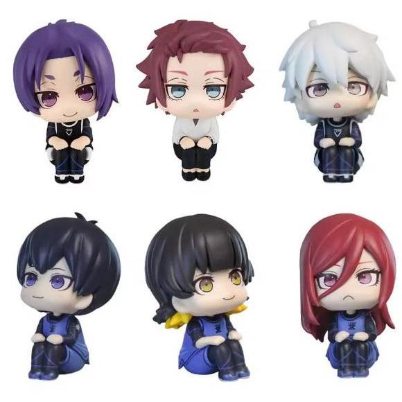 Blue Lock Isagi Nagi Bachira Chigiri LookUp / Rukkapu Action Figure