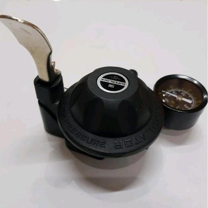Regulator Gascomp Superlock GRS01 / Superlock GRS01 Regulator Meter Tekanan Rendah