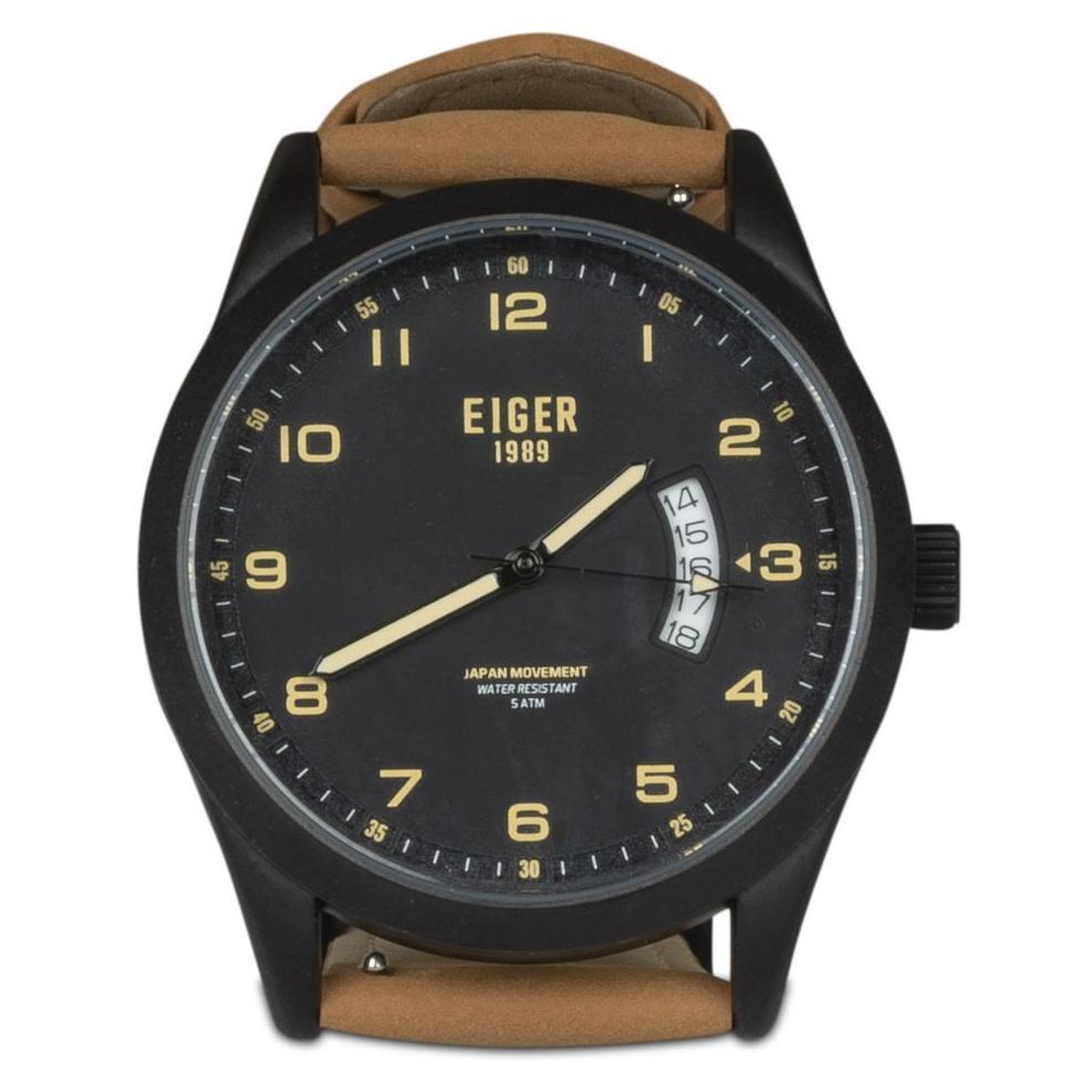 EIGER VERDON-LAW WATCH BLACK