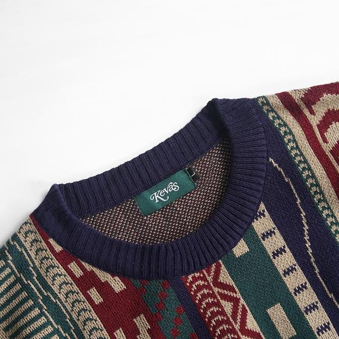 Kevas Versa Navajo Knitted Sweater GT