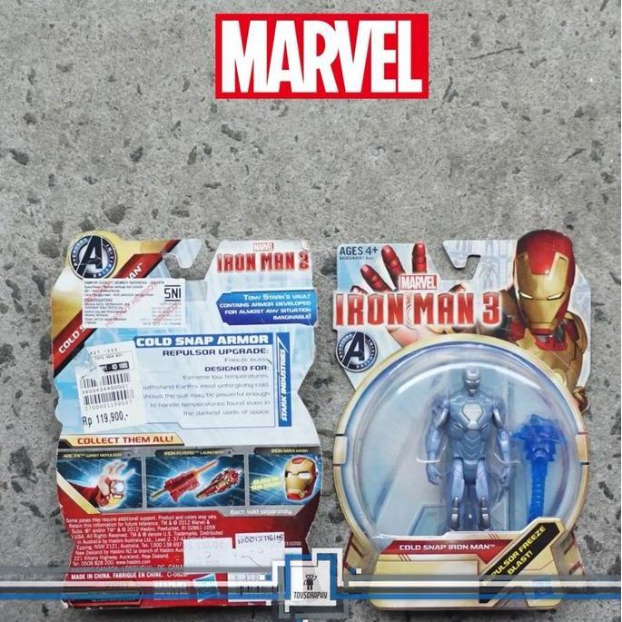 Iron Man 3 Cold Snap Ironman Action Figure 3,75 Inch Marvel Universe