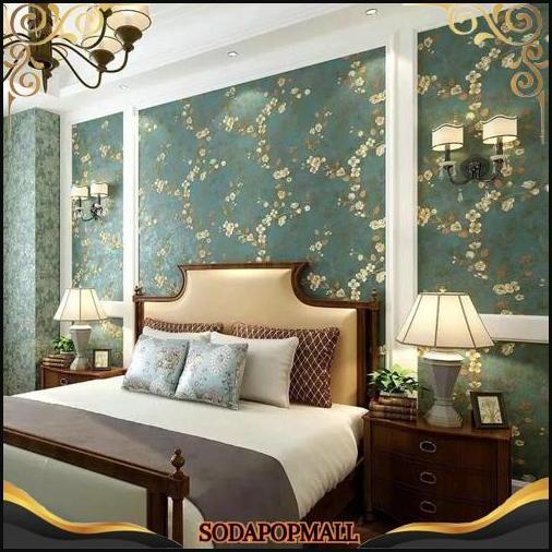 Termurah Wallpaper Dinding Motif Kitty Frozen Emboss Gelombang Alam Walpaper Dinding Ruang Tamu Kama