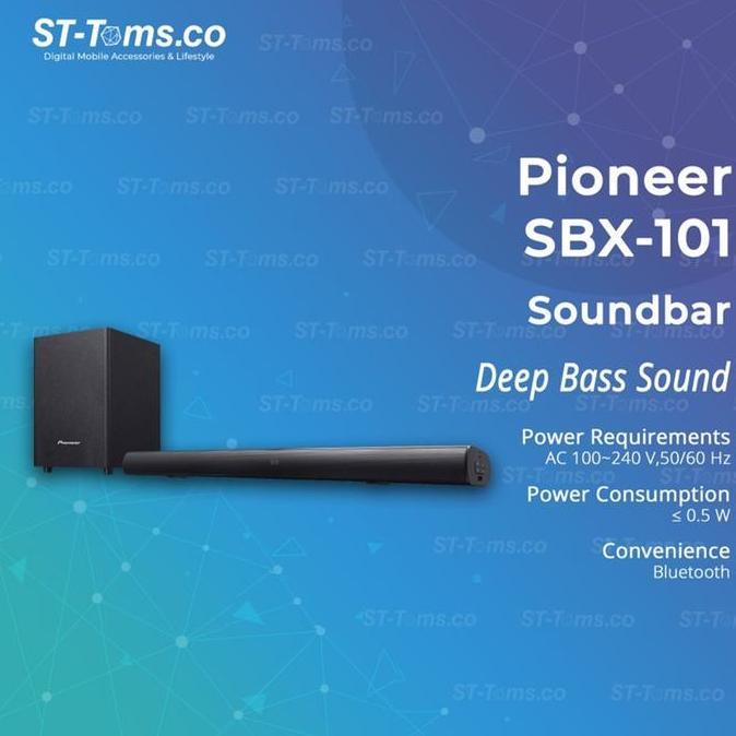 Pioneer SBX101 / SBX 101 Bluetooth Sound System Sound Bar / SoundBar