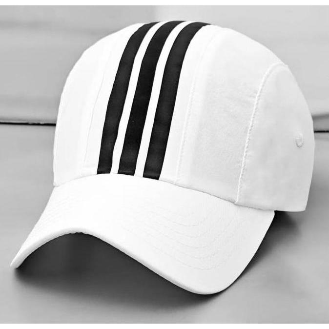 CR - TOPI BASEBALL ADIDAS LOGO ORIGINAL WHITE CAPS / TOPI PRIA WANITA TERLARIS