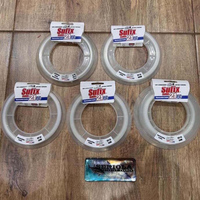 LEADER SUFIX SUPER 21FC CLEAR FLUOROCARBON 50M - 100M