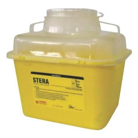 TERMURAH - STERA - Sharp Container Box 7Liter /Tempat Sampah Medis 7 Liter