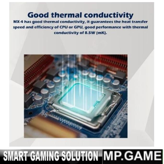 Arctic Cooling MX-4 MX4 Thermal Compound Paste 8Gr Thermal Paste