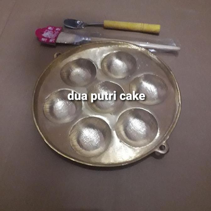TERMURAH - cetakan kue cara kue cubit bahan kuningan