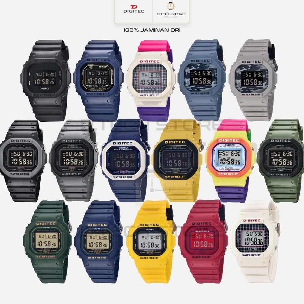 Jam Tangan DIGITEC  DG-6024 / DG-2024 / DG 6024/DG6024 Jam Tangan DIGITEC ORIGINAL 100%