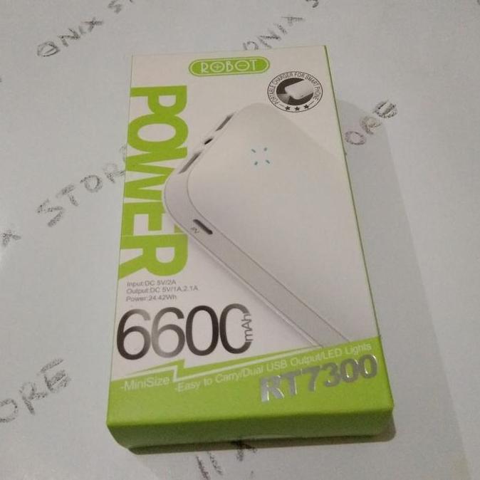 powerbank robot 6000 mah