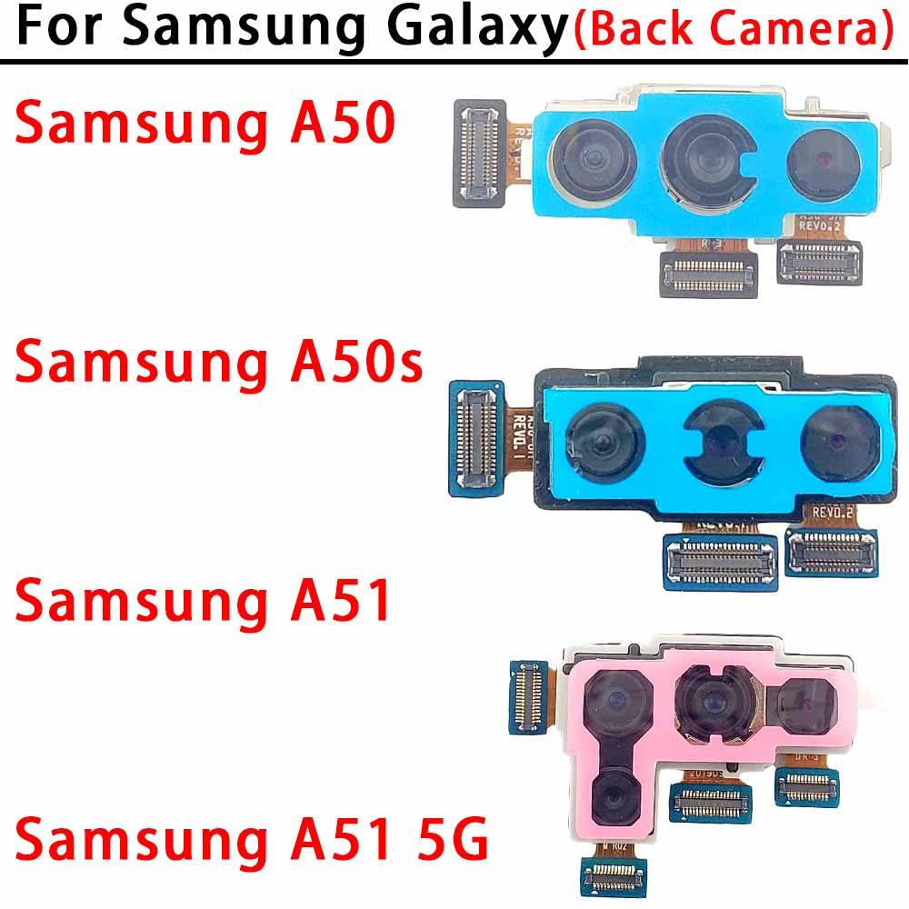 Kamera Belakang Untuk Samsung Galaxy A50 A505 A50s A507 A51 4G 5G A515 A516 Modul Kamera Tampilan Be