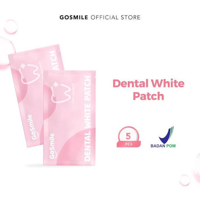 urg.sanvers - go smile dental white patch - perawatan gigi dengan glycerin, menthol & pvp [bpom]